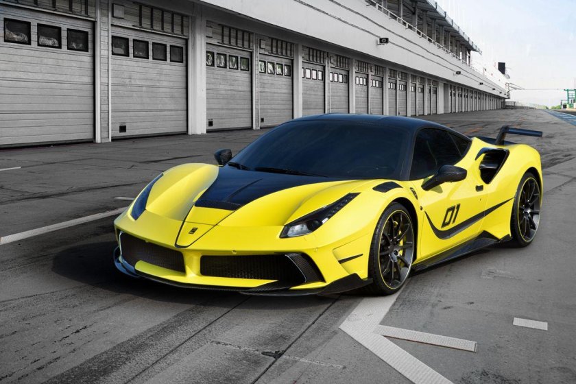 Ferrari 488 mansory siracusa 4xx