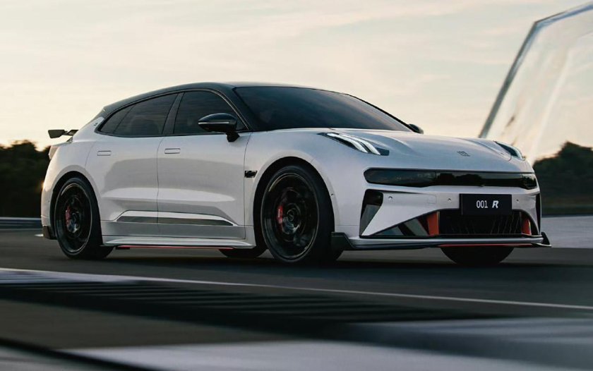 Китайский электромобиль zeekr 001