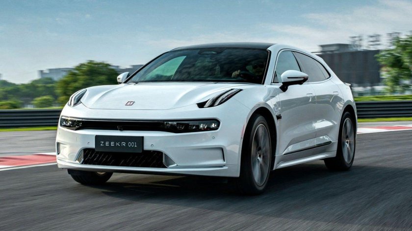 Китайский электромобиль zeekr 001