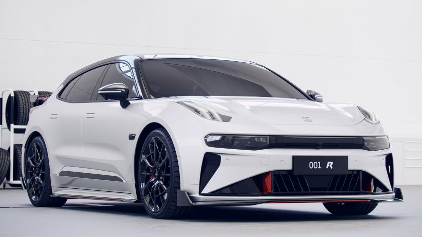 Китайский электромобиль zeekr 001