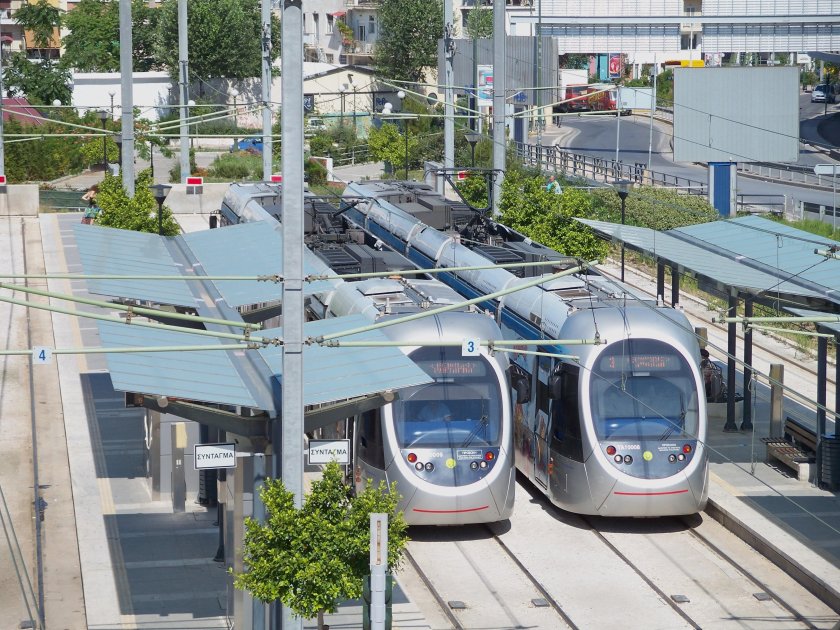 Трамвай Афины