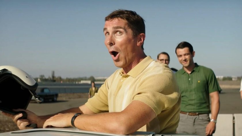 Кристиан Бейл Форд против Феррари