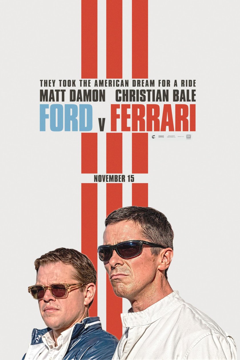 Ford vs Ferrari Постер