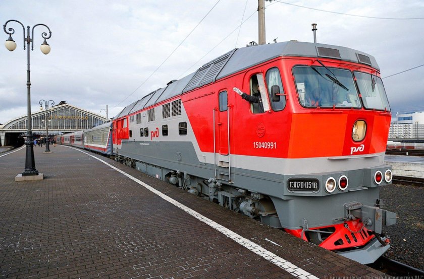 РЖД янтарь Москва Калининград