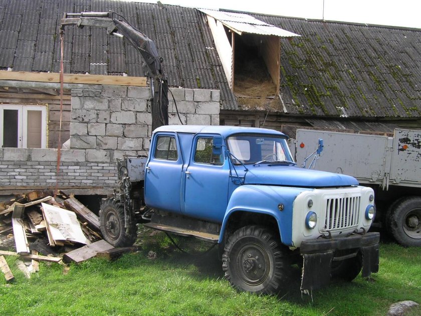 ГАЗ 53 полный привод 4x4