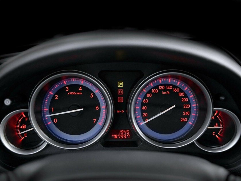 Mazda 6 приборная панель