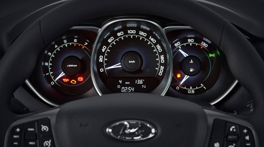 Приборная панель лада веста