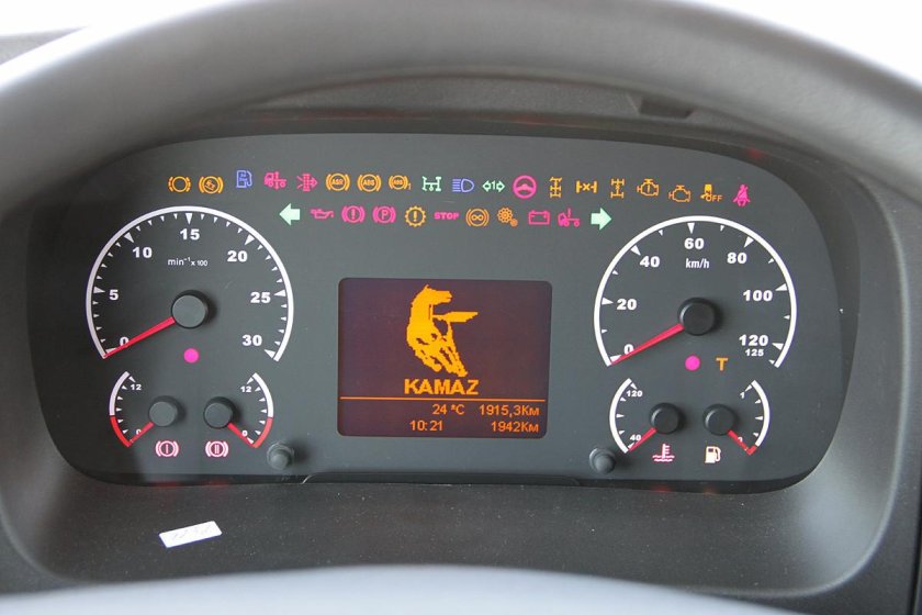 Приборная панель КАМАЗ 5490