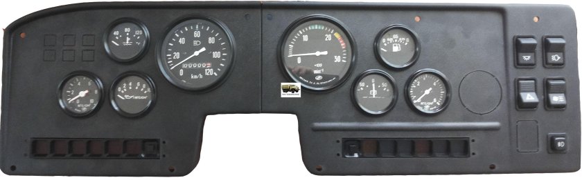 Урал 4320 панель контрольных ламп