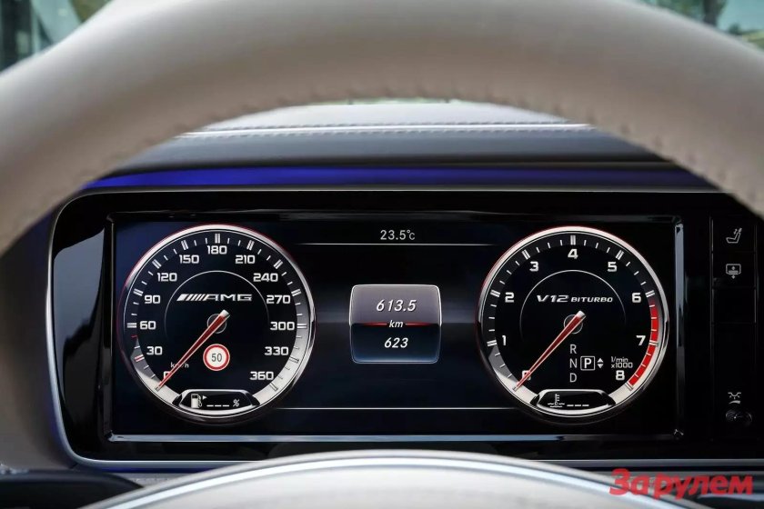 Mercedes-Benz w222 AMG спидометр