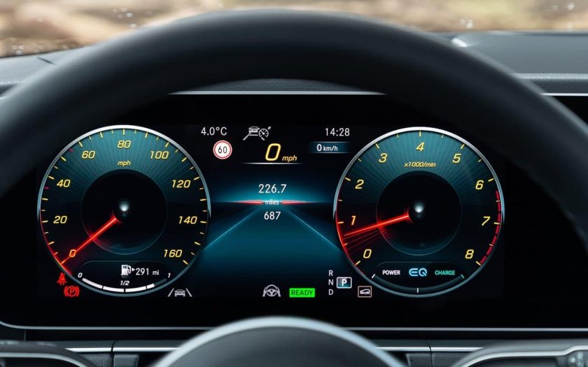 Мерседес е200 приборная панель