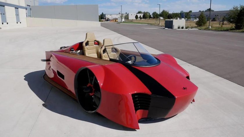 Спорткар амфибия