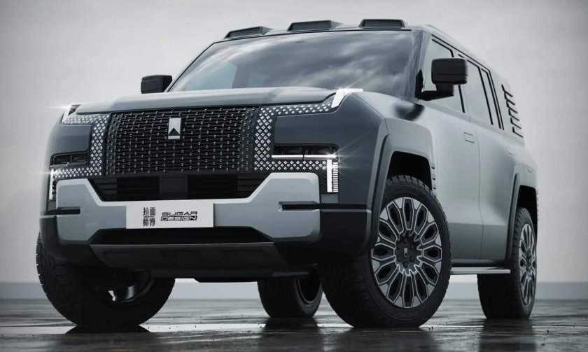 Yangwang u8 внедорожник