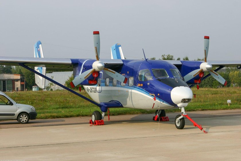 Ан 28 пассажирский самолёт