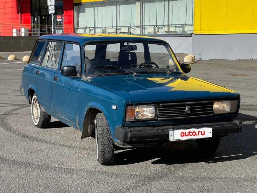 Ваз 2104 универсал синий