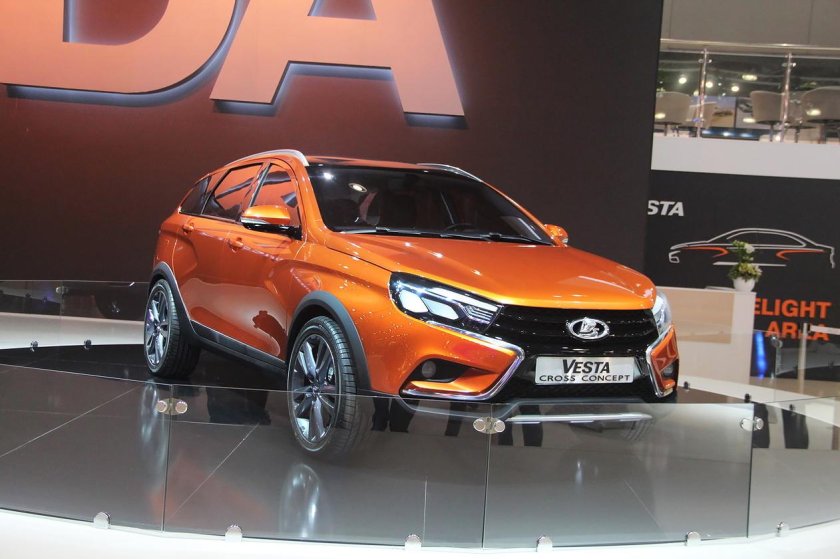 Концепт Лада Веста св кросс