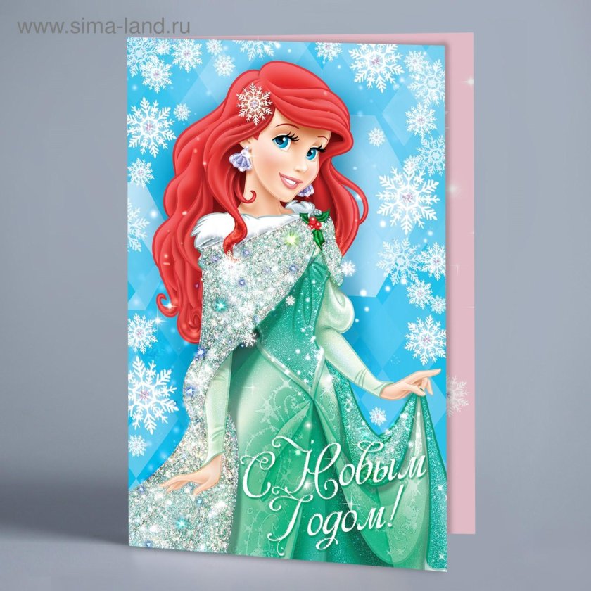 Новогодние принцессы Дисней