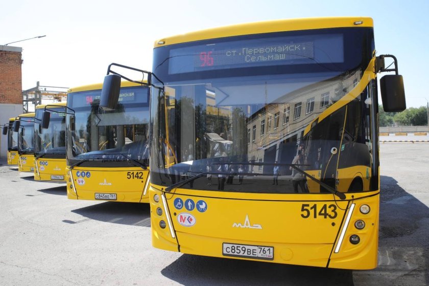 Новые автобусы в Ростове на Дону