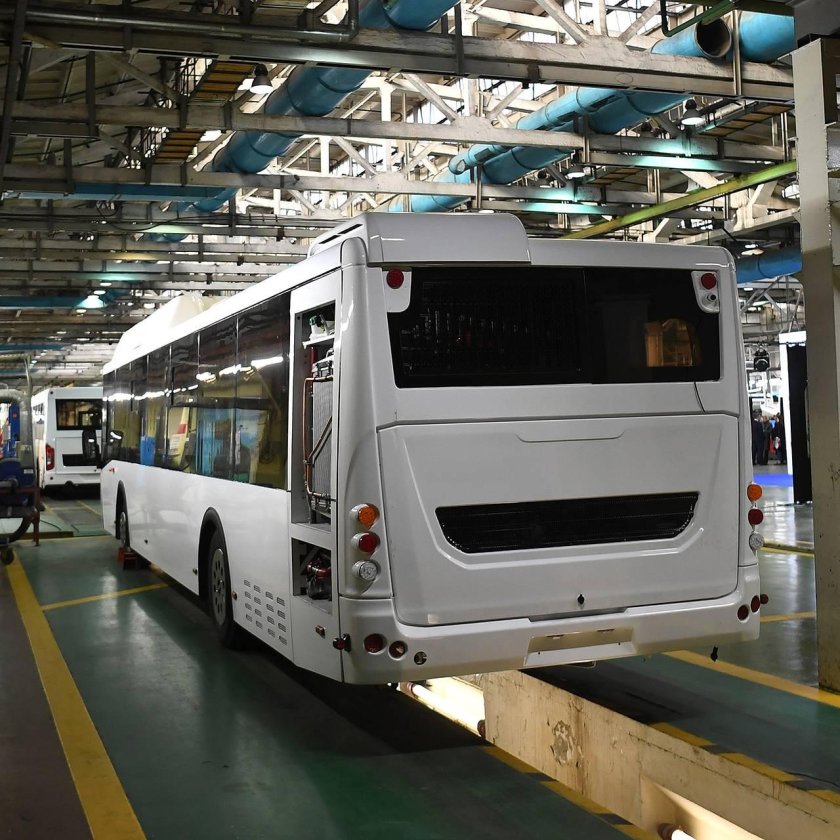 Хранение подвижного состава в автобусном парке