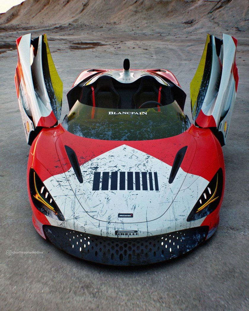 Макларен 720s винилы