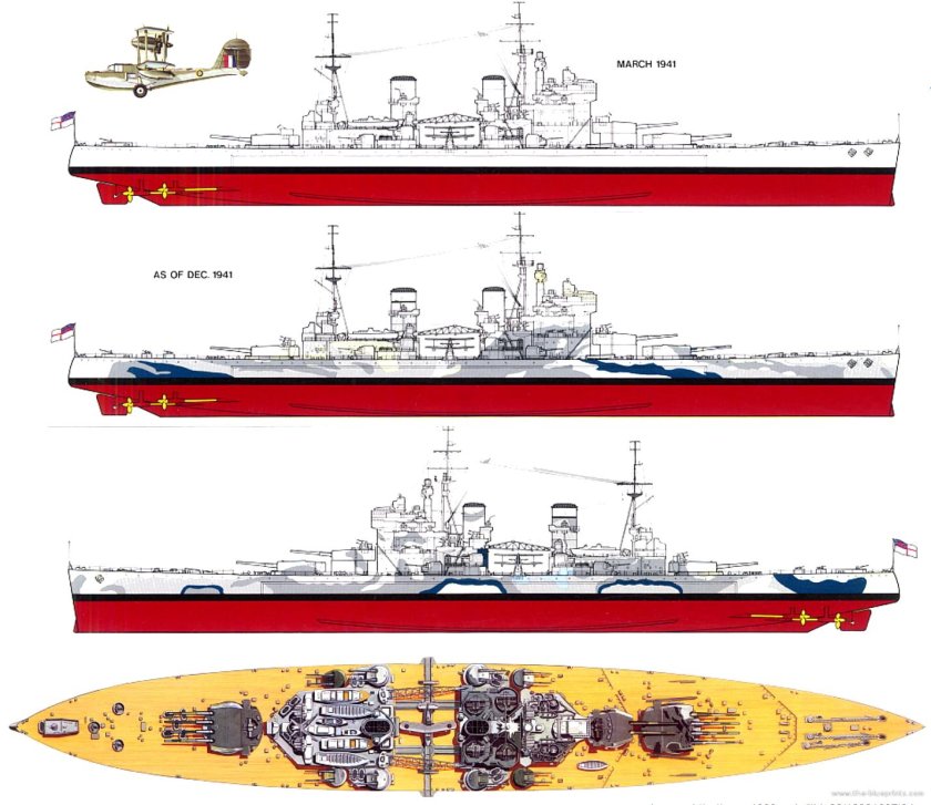 Принц оф Уэльс линкор