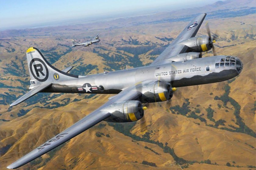 Самолет b-29 Superfortress