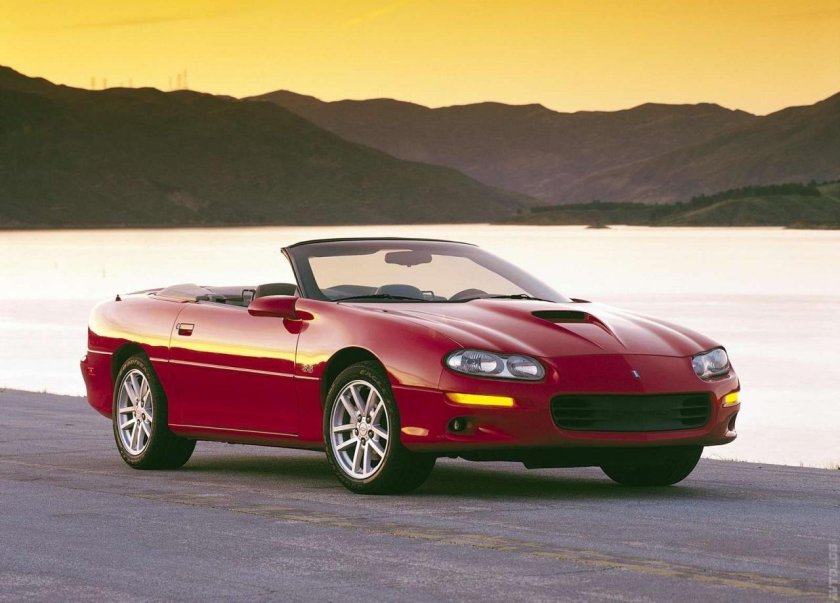 Chevrolet Camaro кабриолет 4 поколения