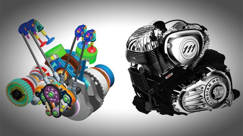 Двигатель мотоцикла