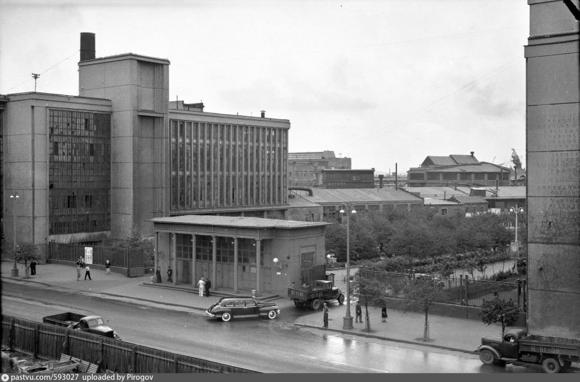 Завод имени Лихачева ЗИЛ проходная