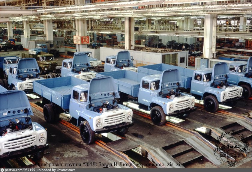Завод имени Лихачёва автомобили ЗИЛ
