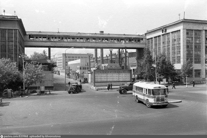 Завод имени Лихачева ЗИЛ проходная