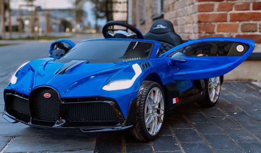 Детский электромобиль Бугатти