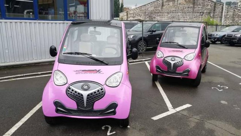 Электромобиль fulu mk1