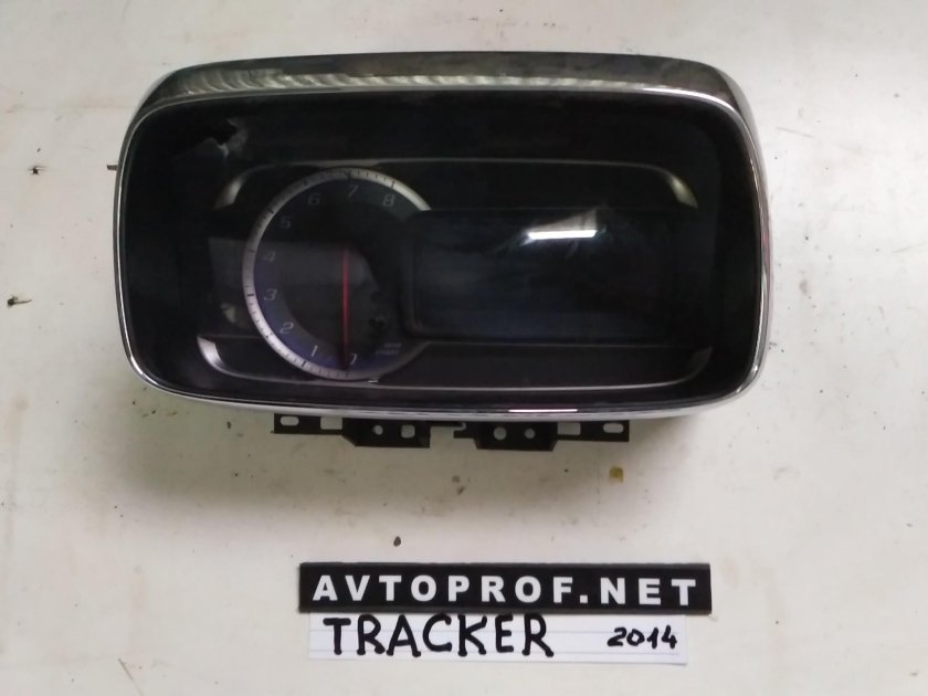 Шевроле трекер панель приборов
