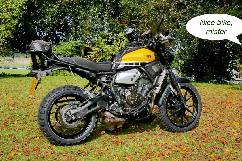 Yamaha xsr700 Scrambler