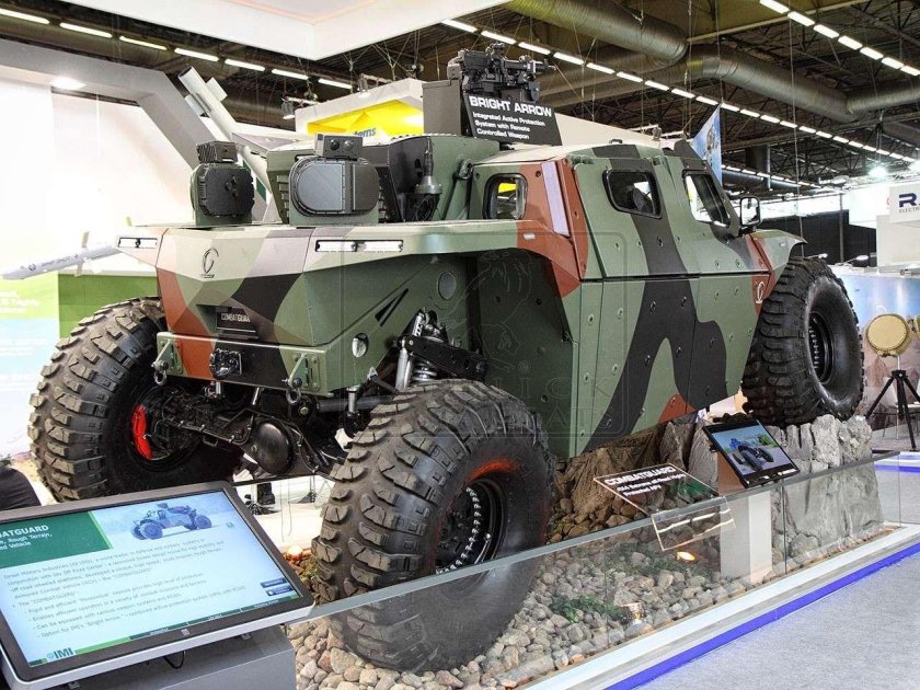 Броневик Израиля комбат Гард