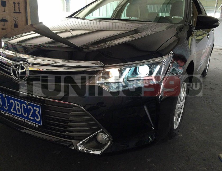 Toyota Camry 2015 led фары