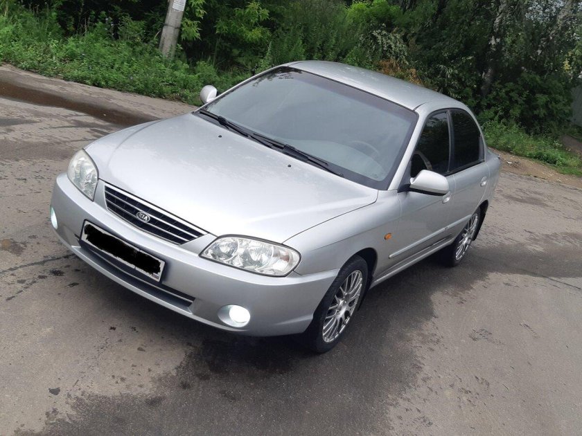 Киа спектра 2008 серебристая