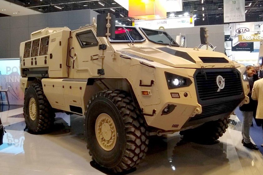 Бронеавтомобиль Mbombe 4