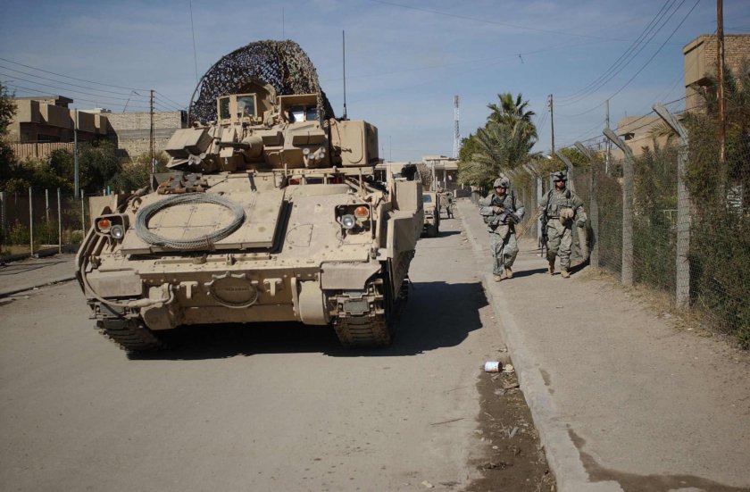 M2 Bradley 1991 год Ирак