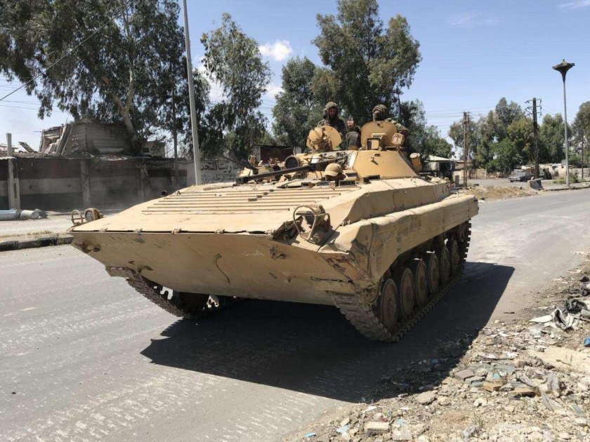 БМП В Сирии