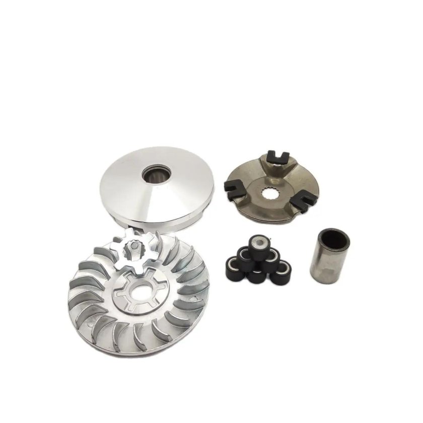 Вариатор передний (в сборе, + палец и щека, крыльчатка) Suzuki Lets-50 f6