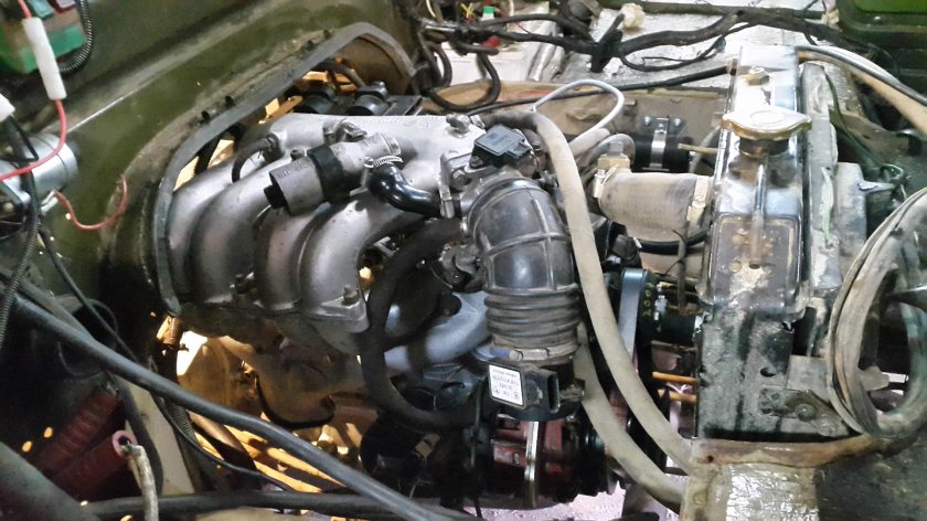 УАЗ фермер с 421 двигателем