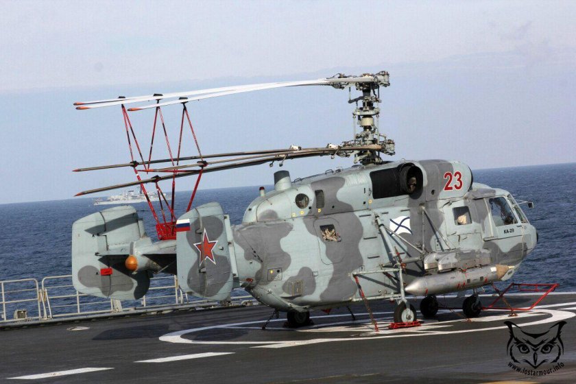 Ка-29 вертолёт кабина