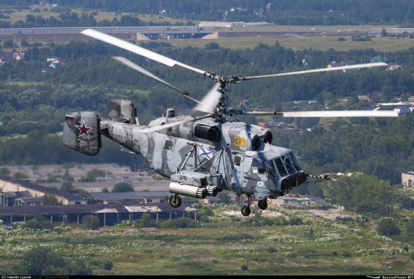 Противолодочный вертолет ка-29