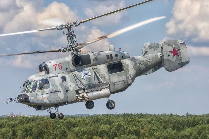 Вертолёт ка-29 Helix-b