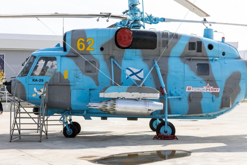 Ка-29 вертолёт кабина