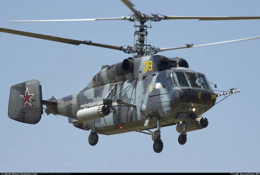 Вертолёт ка-29 ВМФ России