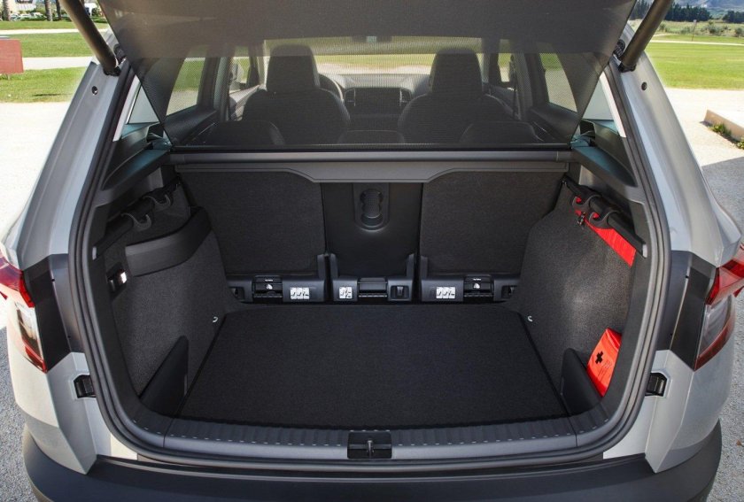 Шкода карок багажник