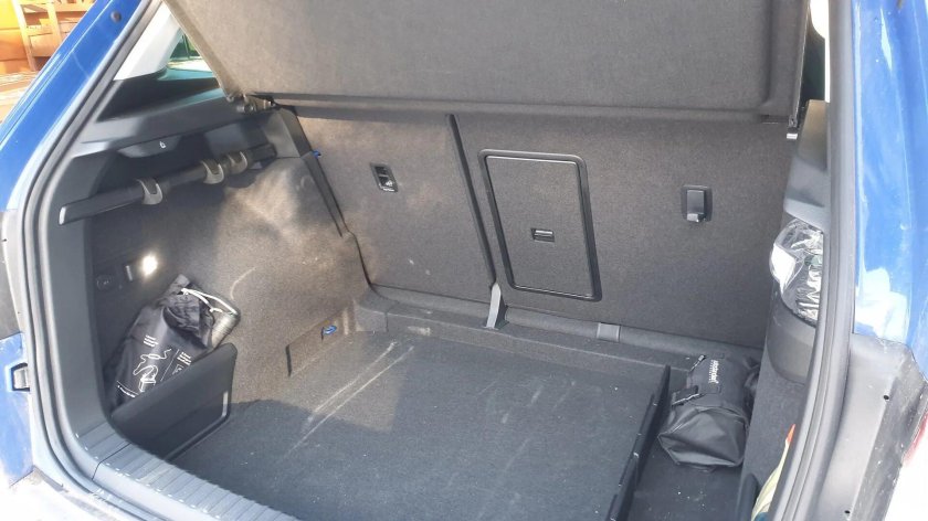 Skoda Karoq 2021 багажник